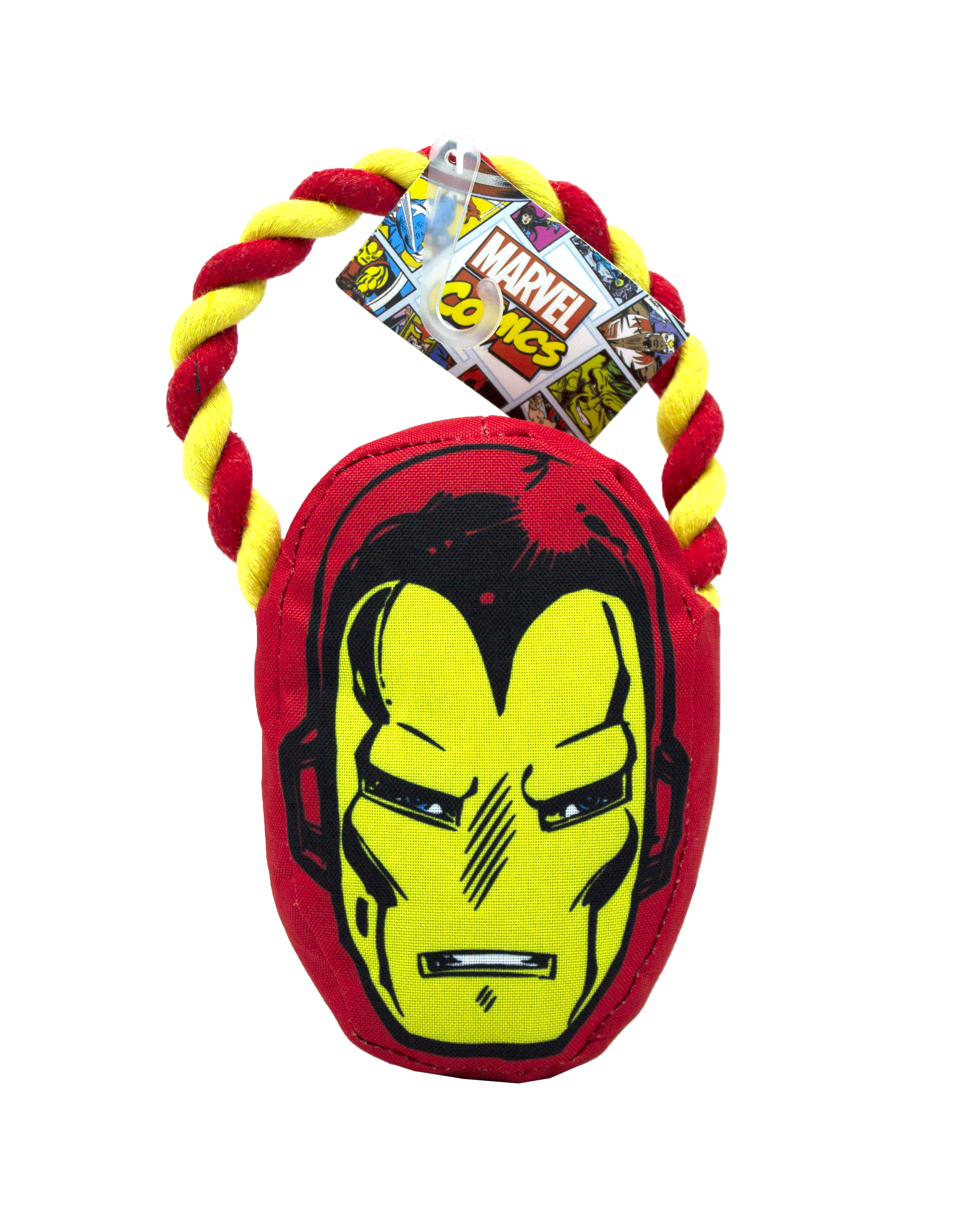 Marvel Comics Iron Man Rope Pull Toy For Dogs